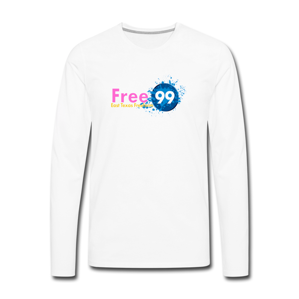 The Free 99 Long Sleeve T-Shirt - white