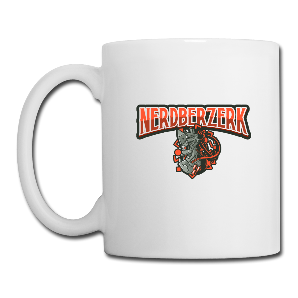 NerdBerzerker Coffee/Tea Mug - white