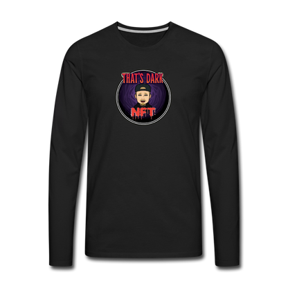 ThatsDarkNFT Long Sleeve T-Shirt - black
