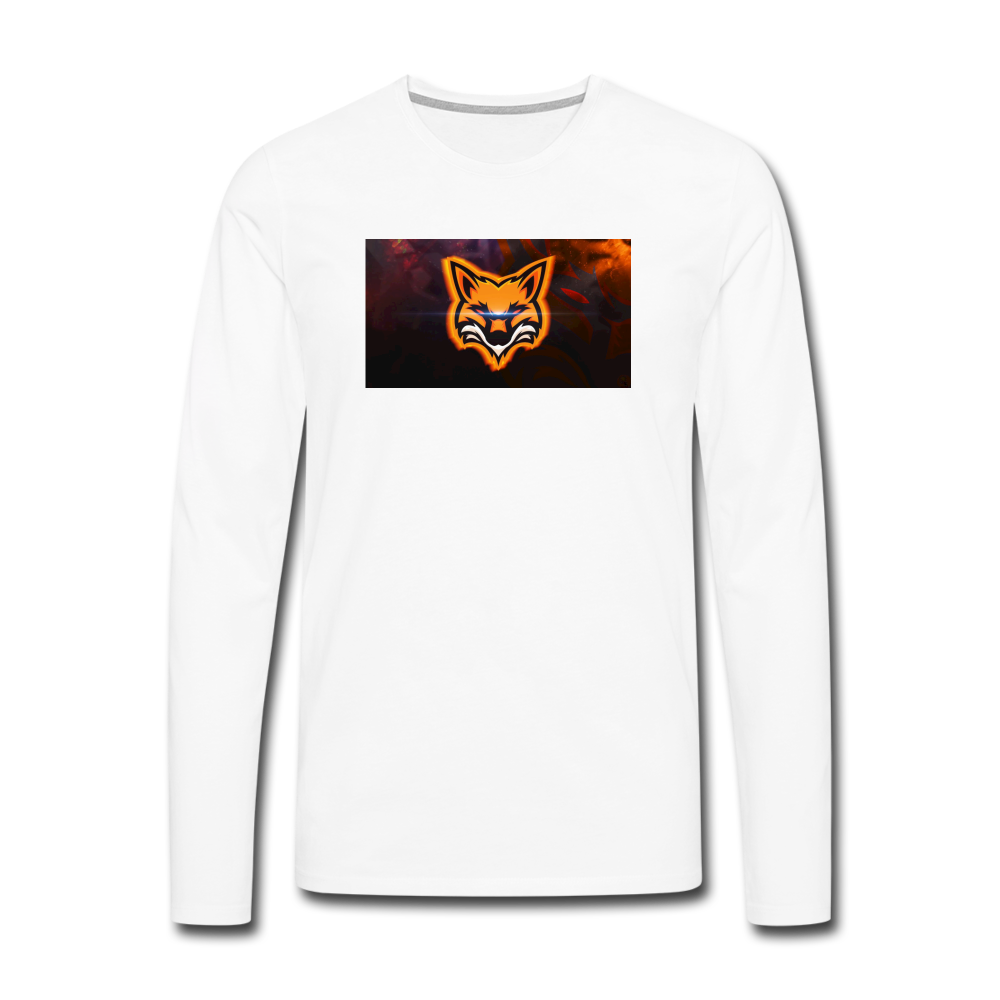 Fox Gear Long Sleeve T-Shirt - white