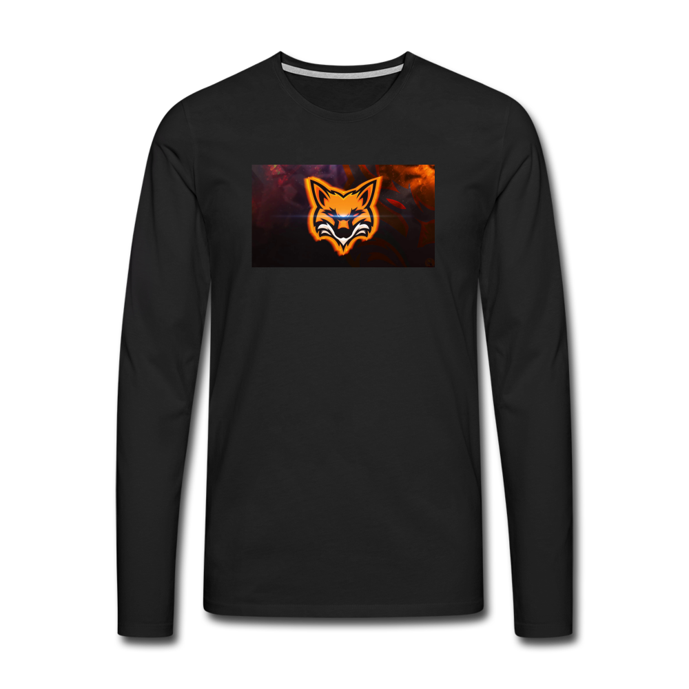 Fox Gear Long Sleeve T-Shirt - black