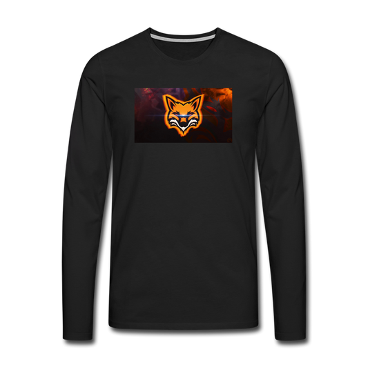 Fox Gear Long Sleeve T-Shirt - black