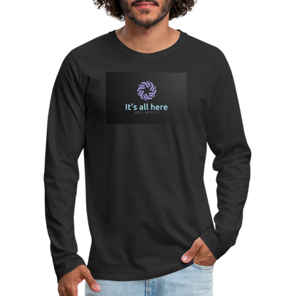 It's All Here Long Sleeve T-Shirt - black