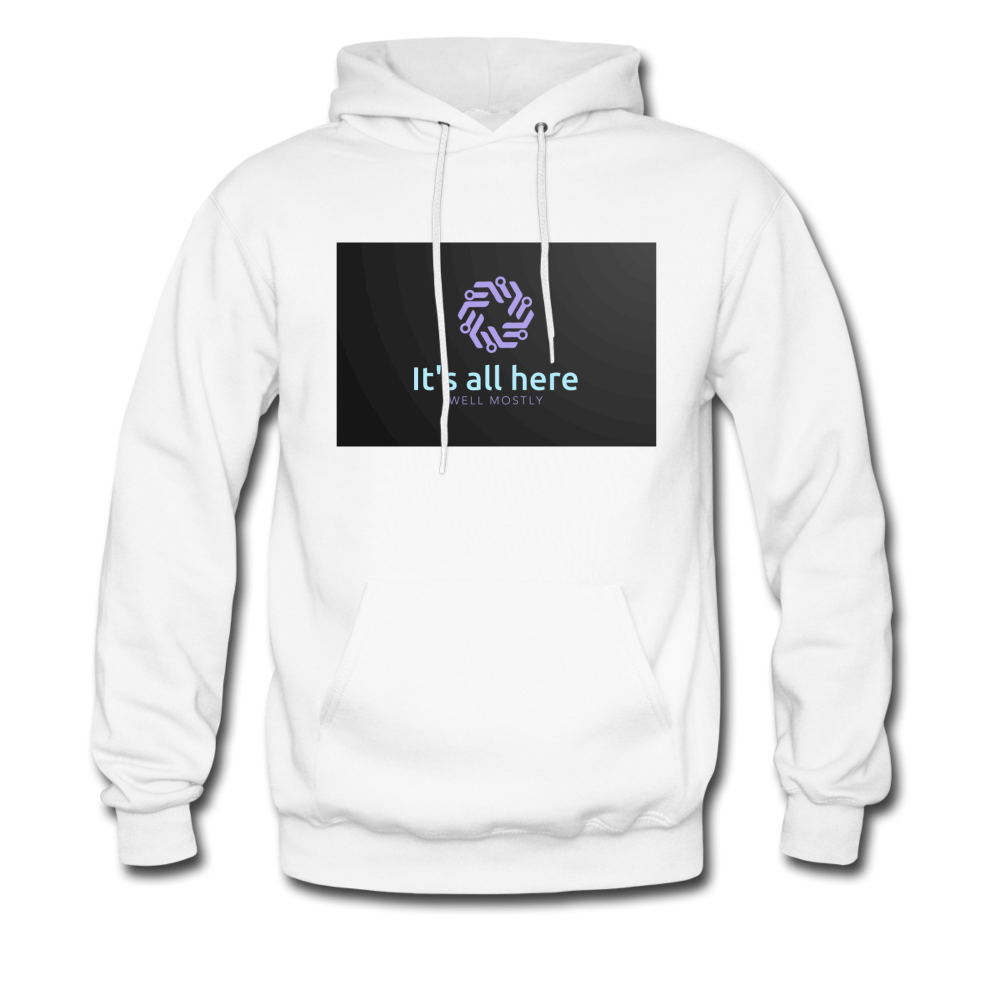 It's All Here Hoodie - white