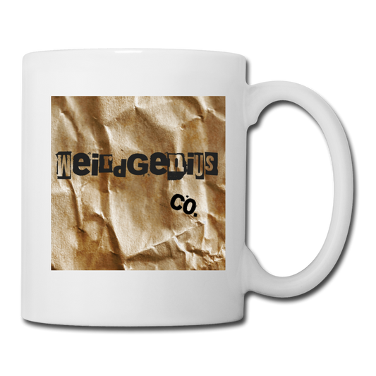 WeirdGenius Coffee/Tea Mug - white