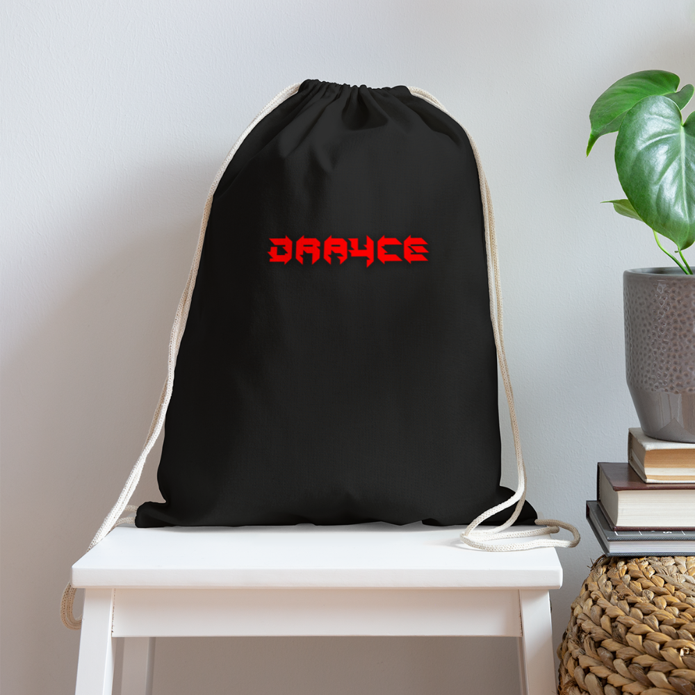 Drayce Drawstring Bag - black