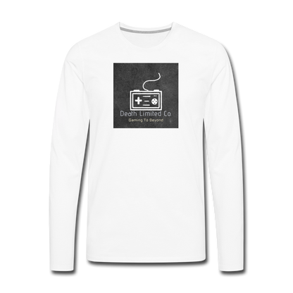 Death Limited Long Sleeve T-Shirt - white