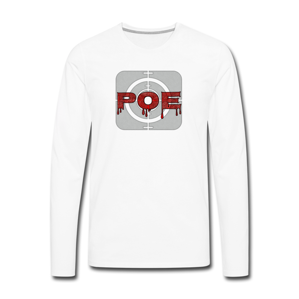 Poe Headquarters Long Sleeve T-Shirt - white