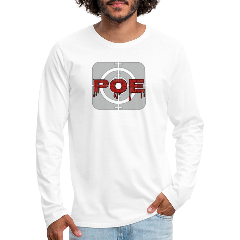 Poe Headquarters Long Sleeve T-Shirt - white