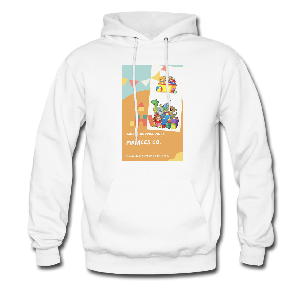 Mr. Ace's Hoodie - white