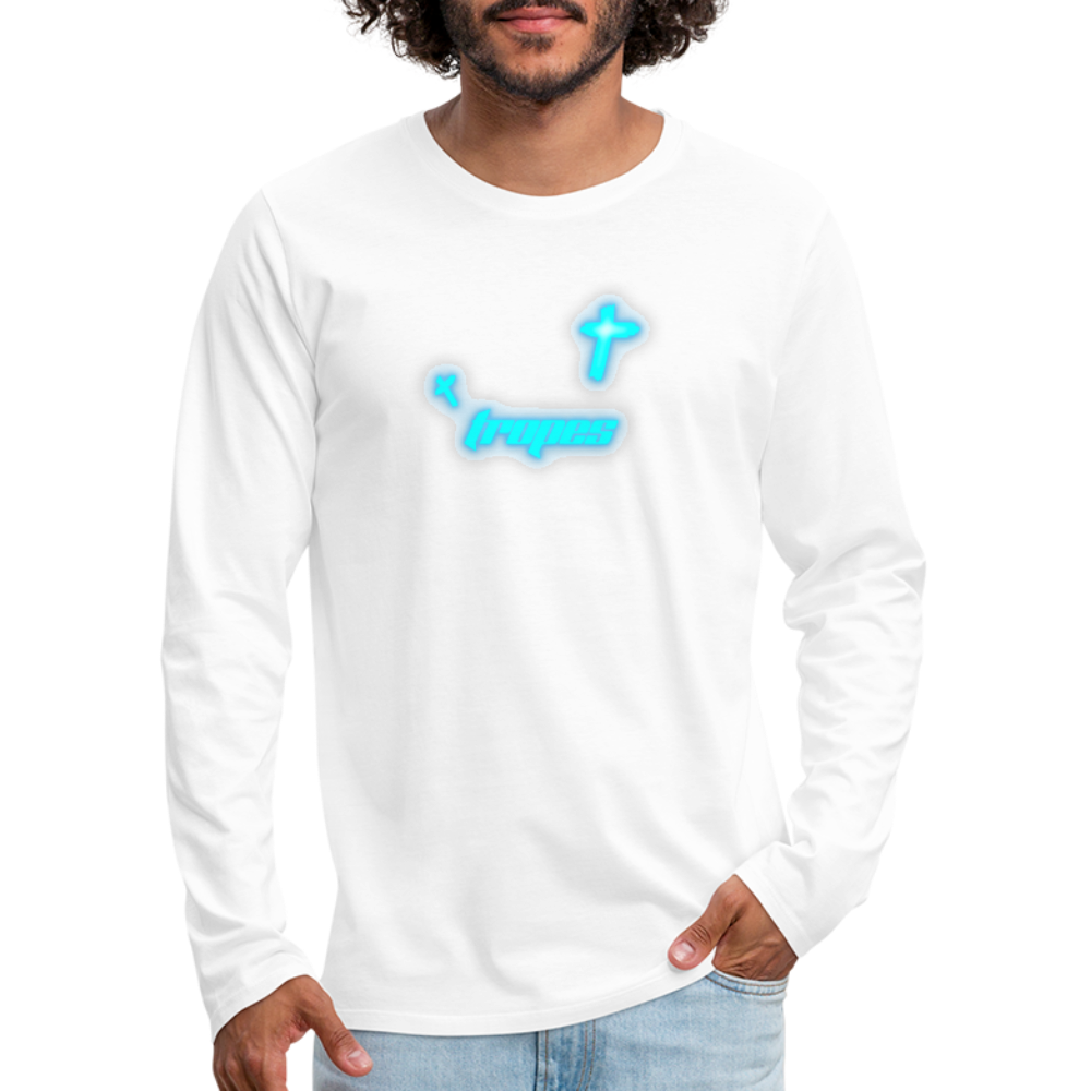 TropesBrand Long Sleeve T-Shirt - white