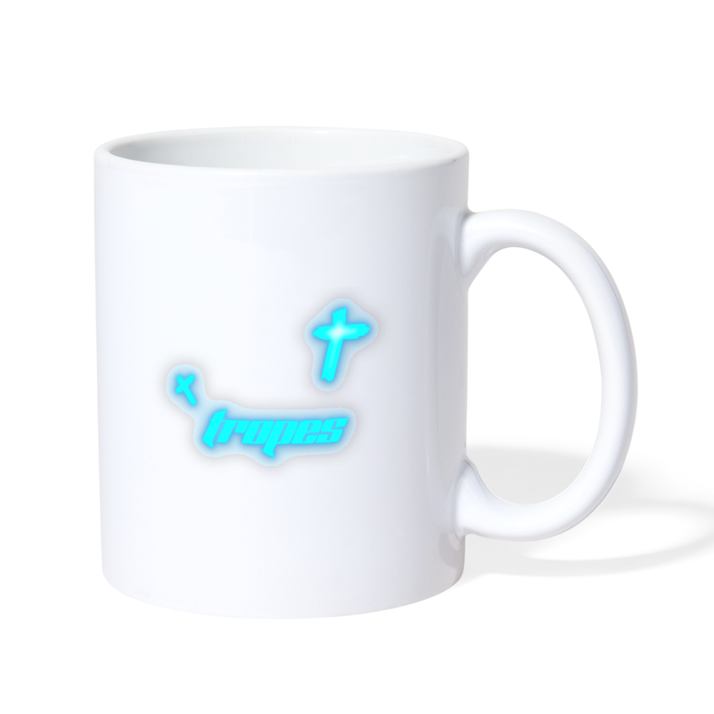 TropesBrand Coffee/Tea Mug - white