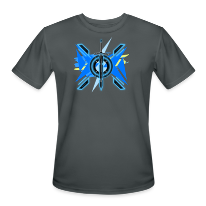Xyber Swag Performance T-Shirt - charcoal