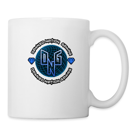Damned Nation Gaming Coffee/Tea Mug - white