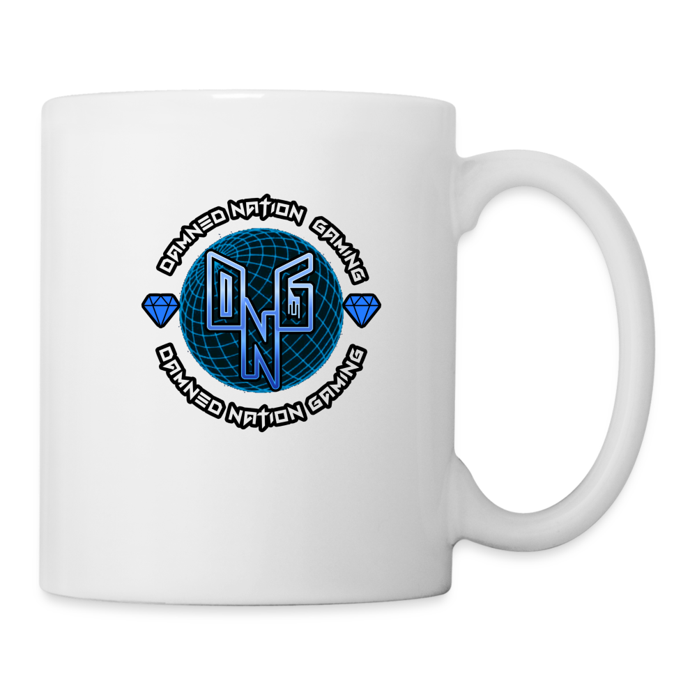 Damned Nation Gaming Coffee/Tea Mug - white