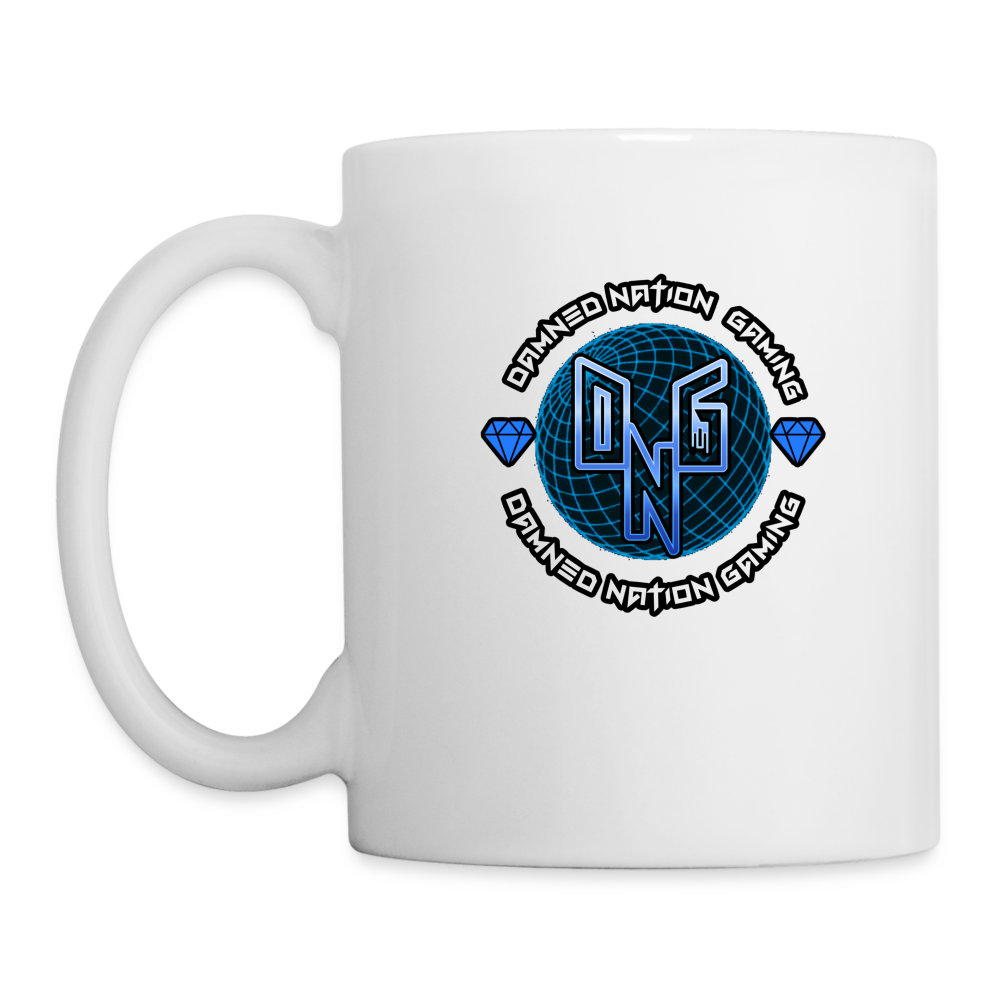Damned Nation Gaming Coffee/Tea Mug - white