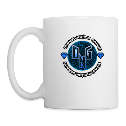 Damned Nation Gaming Coffee/Tea Mug - white