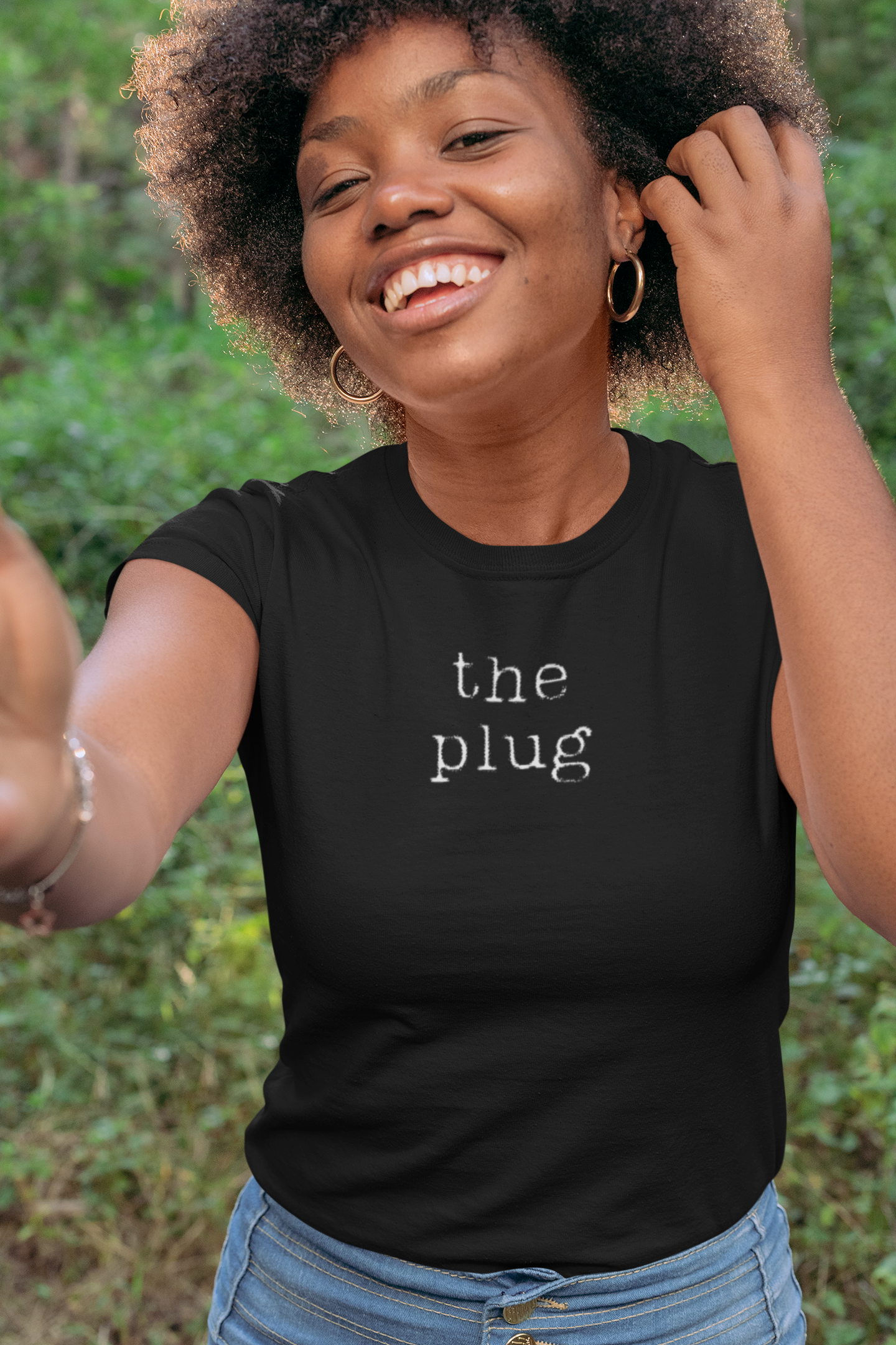 the plug T-shirt